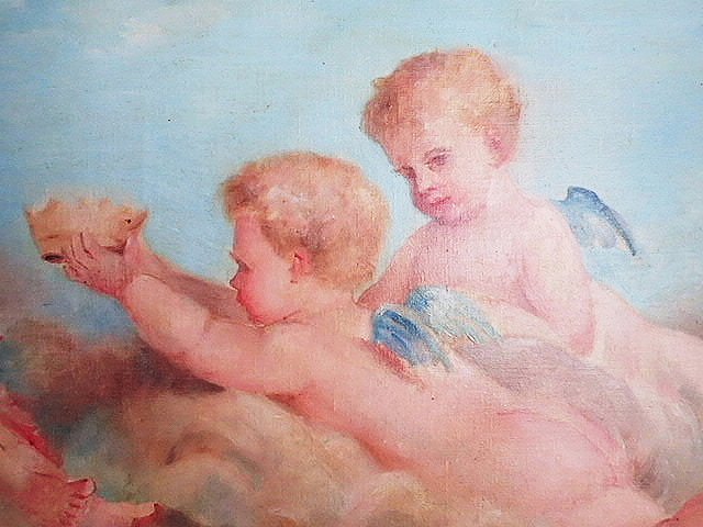 フランス絵画 ティファニーブルー『天空の天使』 - 薔薇と天使の ...