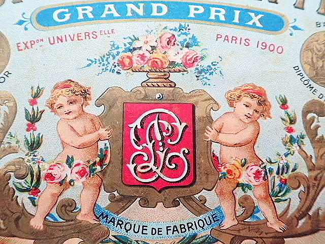 パリの香水屋さん パフュームボックス - 薔薇と天使のアンティーク